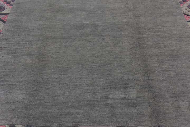 6' 8 x 8' 4 Hand Knotted Nepal Wool Rug