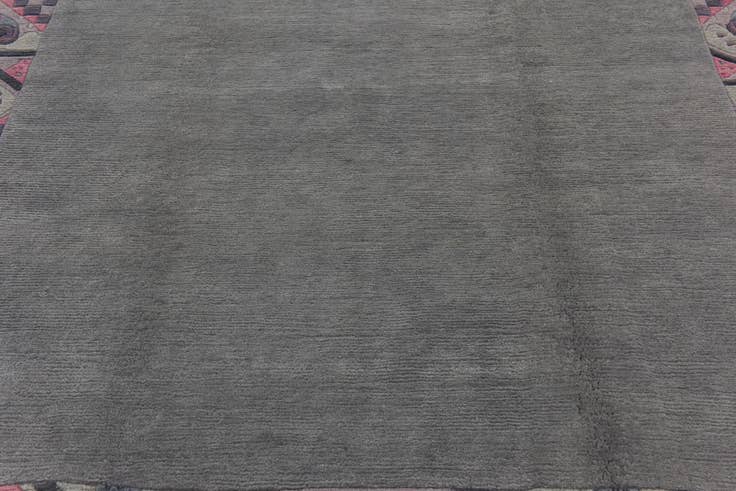 Detail image of 6' 8 x 8' 4 Hand Knotted Nepal Wool Rug