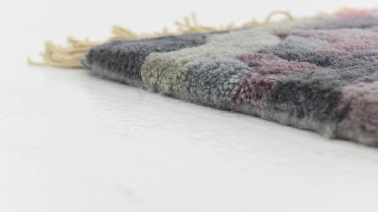 Detail image of 6' 8 x 8' 4 Hand Knotted Nepal Wool Rug
