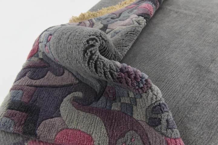 6' 8 x 8' 4 Hand Knotted Nepal Wool Rug