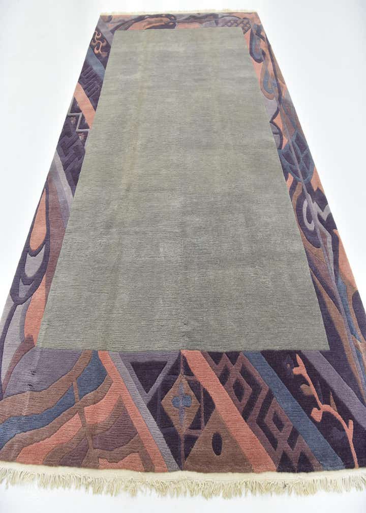 8' 3 x 11' 6 Hand Knotted Nepal Wool Rug