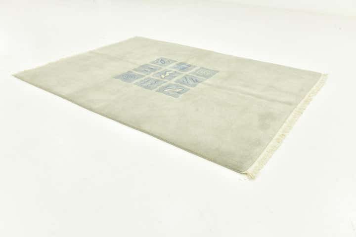 5' 7 x 7' 7 Hand Knotted Nepal Wool Rug