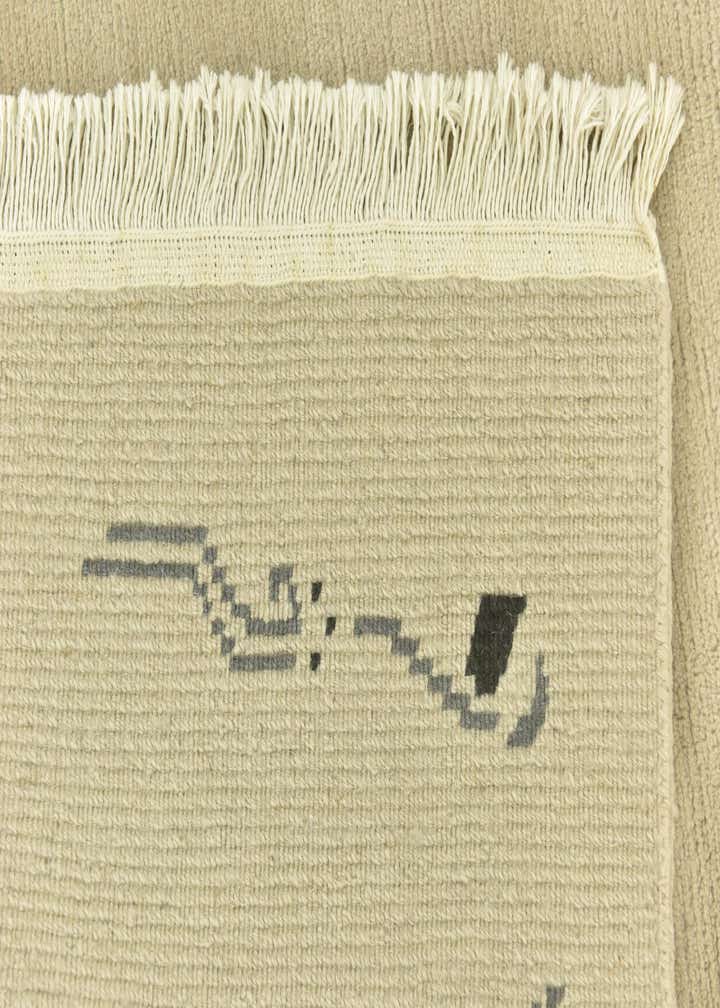 4' 8 x 6' 10 Hand Knotted Nepal Wool Rug