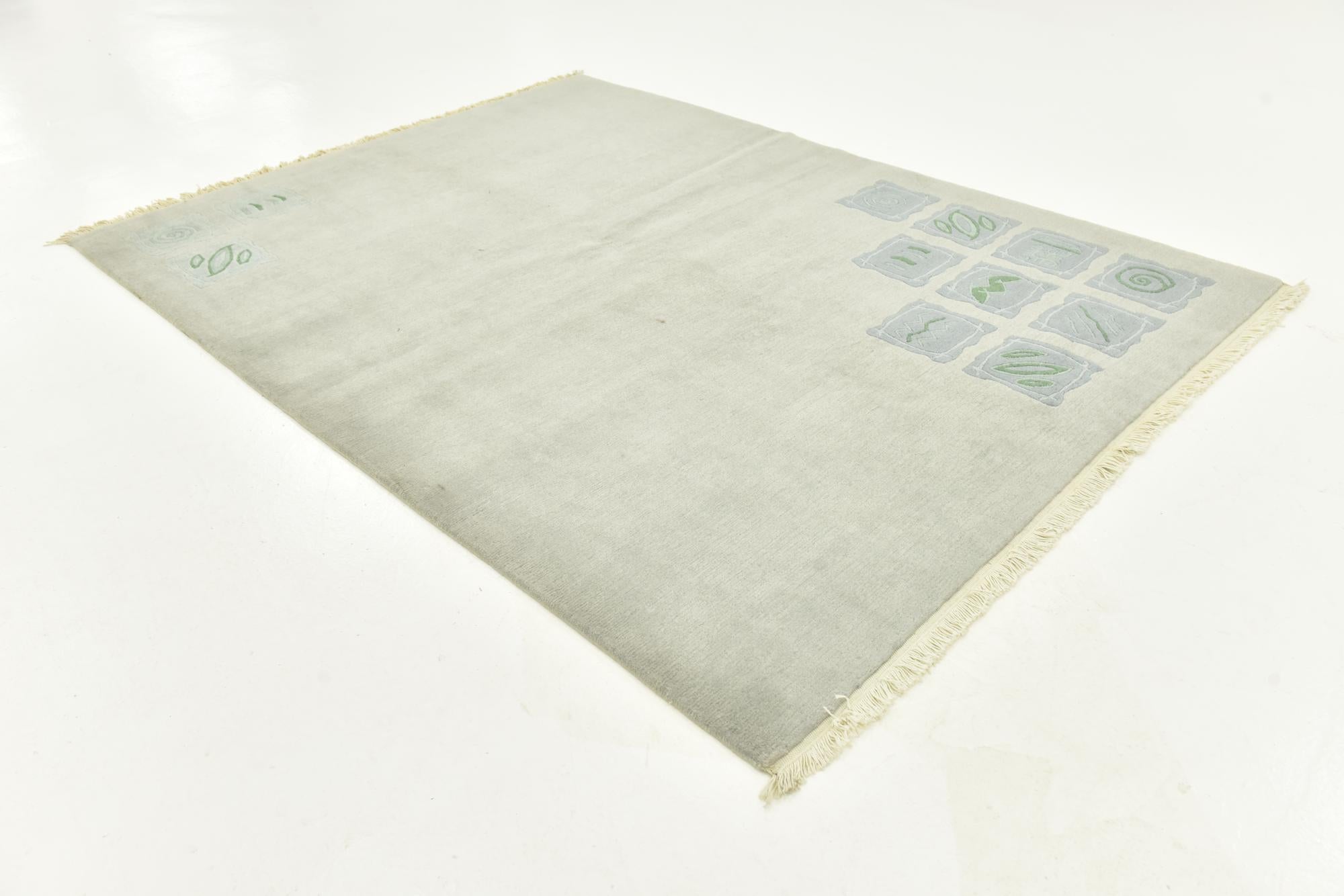 5' 8 x 7' 7 Hand Knotted Nepal Wool Rug