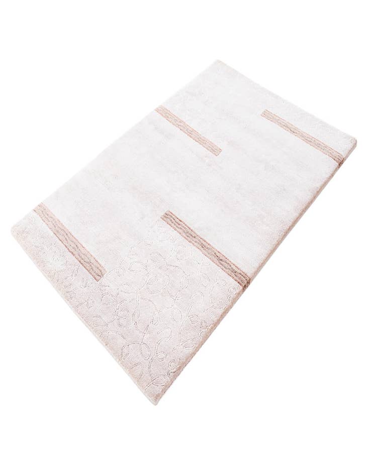 Detail image of 4' x 5' 10 Hand Knotted Nepal Rug