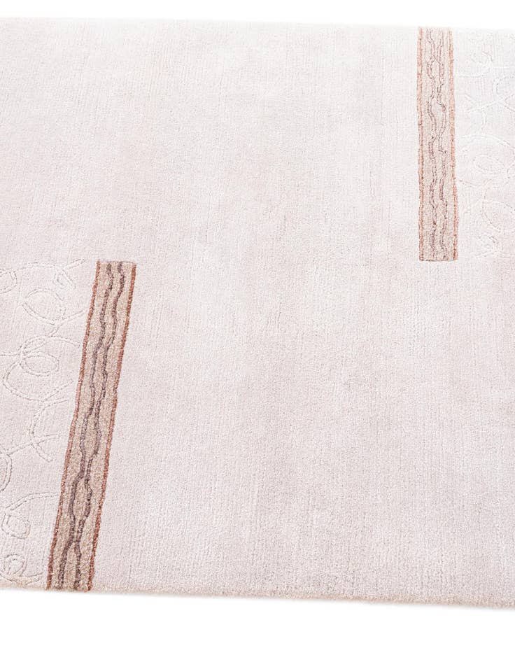 Detail image of 4' x 5' 10 Hand Knotted Nepal Rug