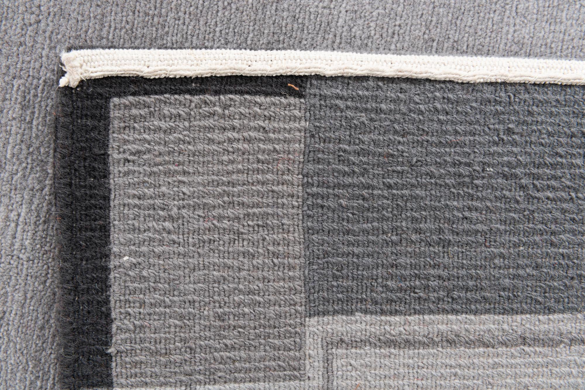 4' 8 x 6' 6 Hand Knotted Nepal Wool Rug