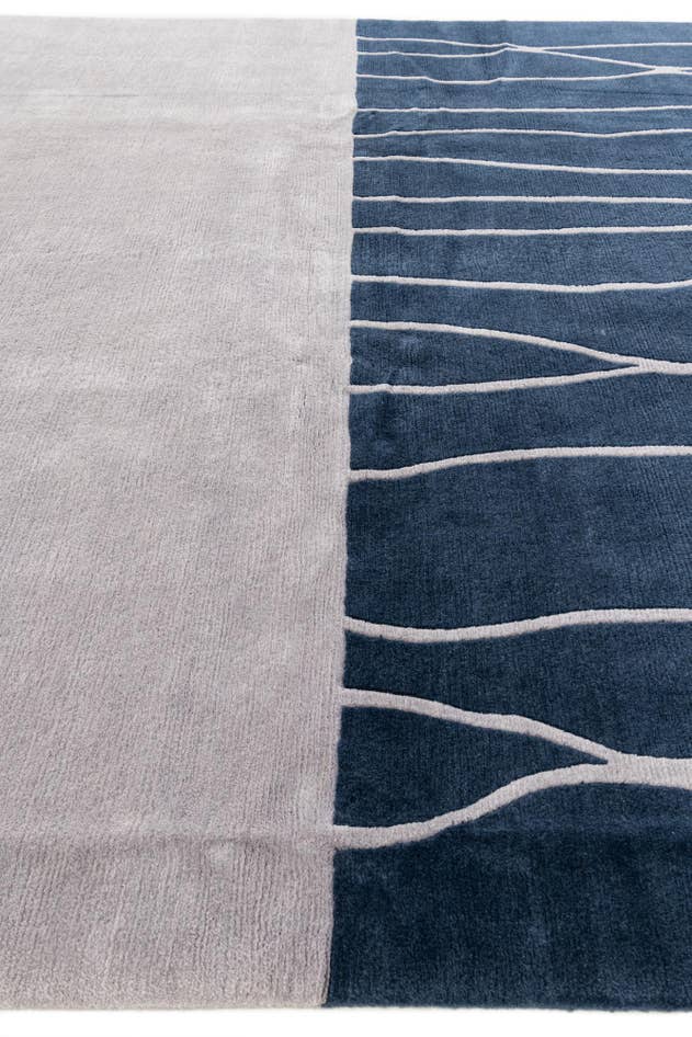 Detail image of 8' 4 x 10' 9 Hand Knotted Nepal Wool Rug