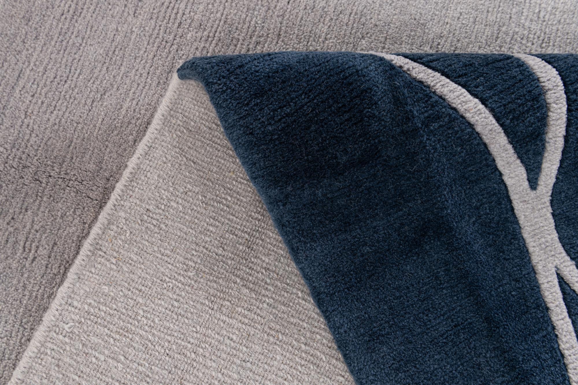 8' 4 x 10' 9 Hand Knotted Nepal Wool Rug