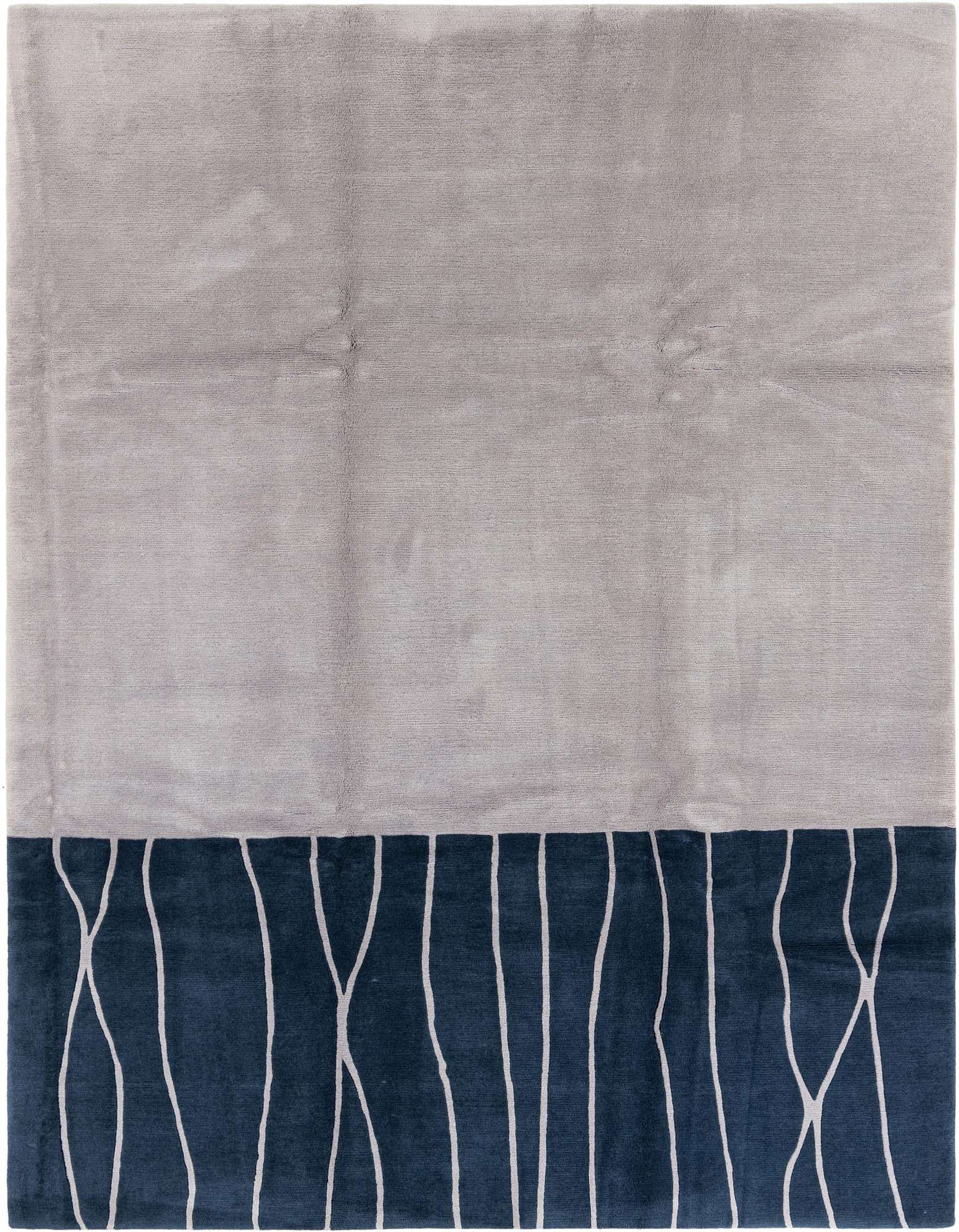 8' 4 x 10' 9 Hand Knotted Nepal Wool Rug