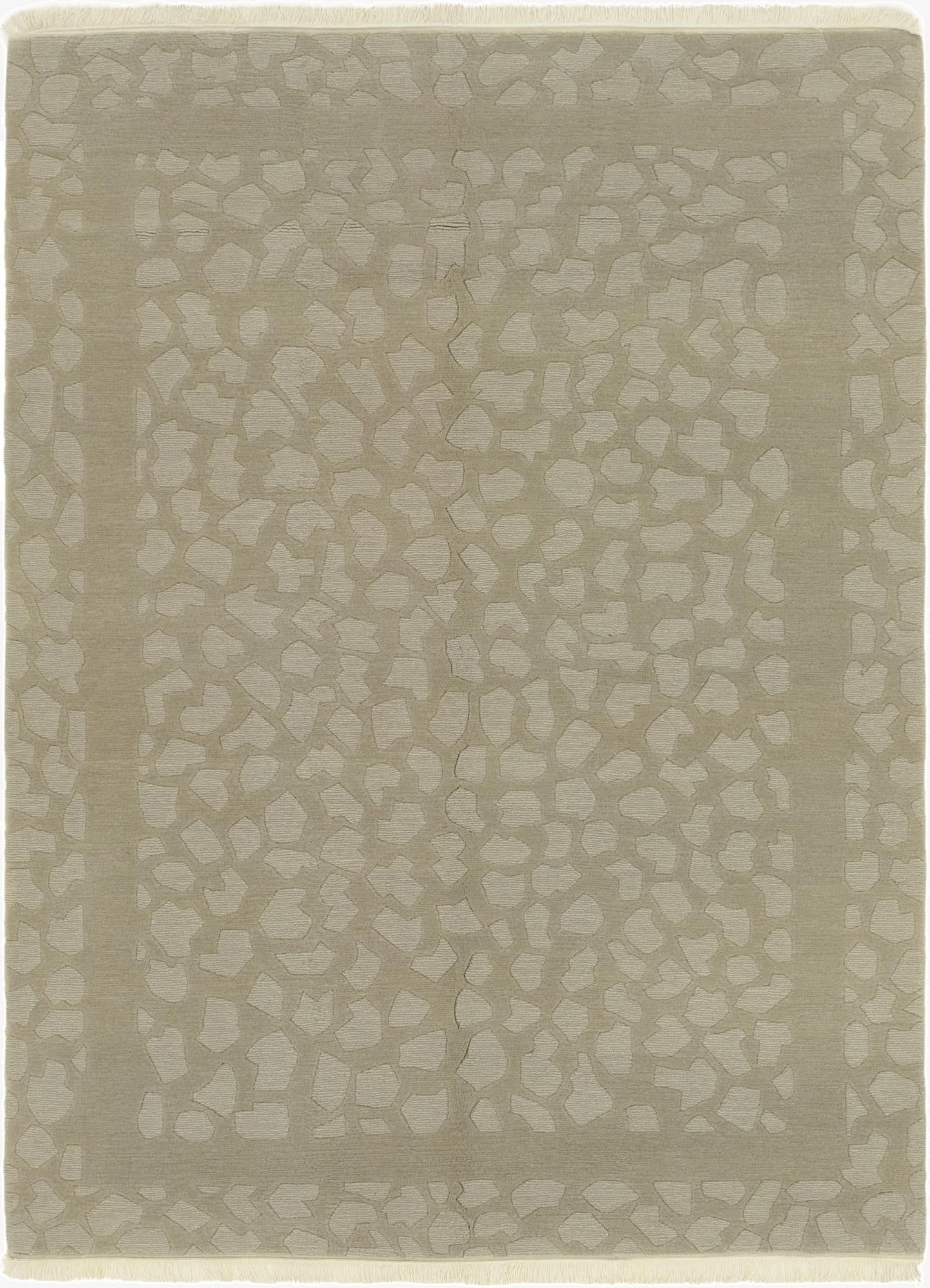 5' 8 x 7' 10  Hand Knotted Nepal Wool Rug