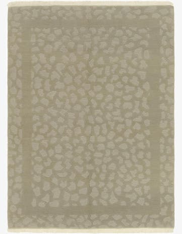 5' 8 x 7' 10 Hand Knotted Nepal Wool Rug