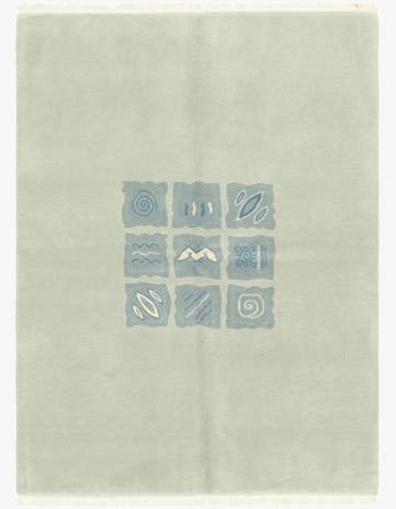 5' 7 x 7' 7 Hand Knotted Nepal Wool Rug