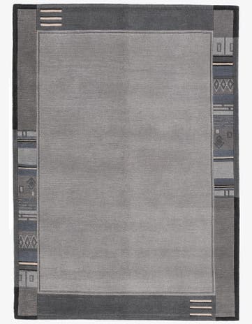 4' 8 x 6' 6 Hand Knotted Nepal Wool Rug