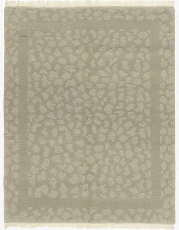 5' x 6' 3 Hand Knotted Nepal Wool Rug