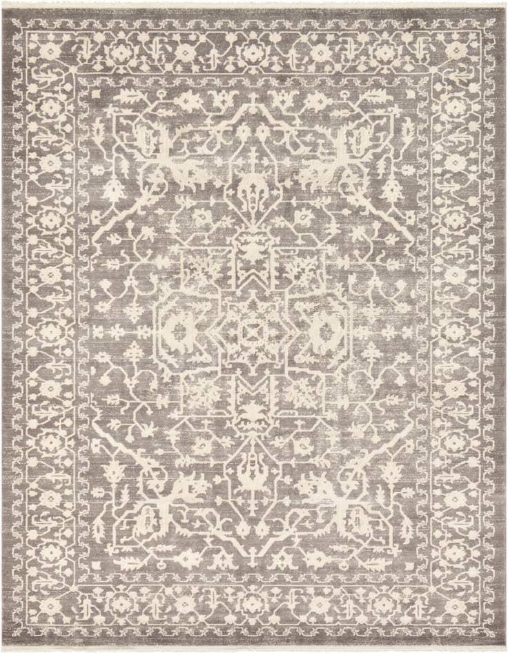 Detail image of 6' 8 x 10' New Vintage Rug