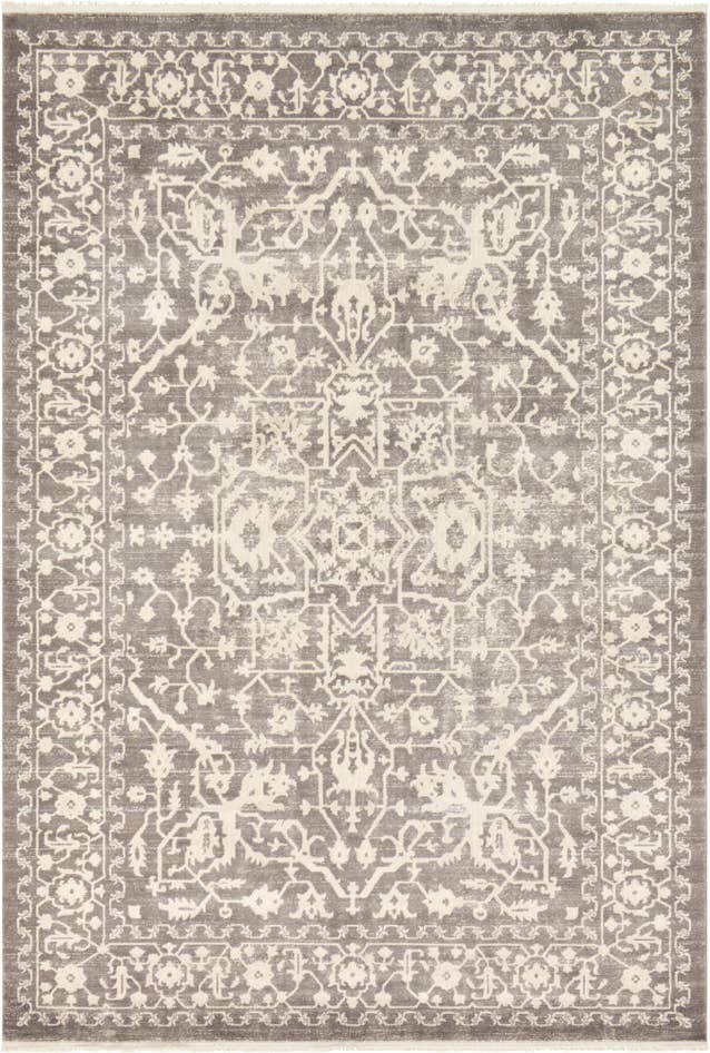 Detail image of 6' 8 x 10' New Vintage Rug