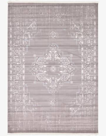 Light Gray New Vintage Rug