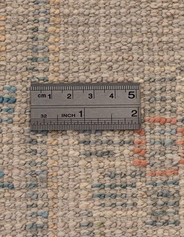 Detail image of 9' 2 x 11' 11  Hand Knotted Oushak Wool Rug