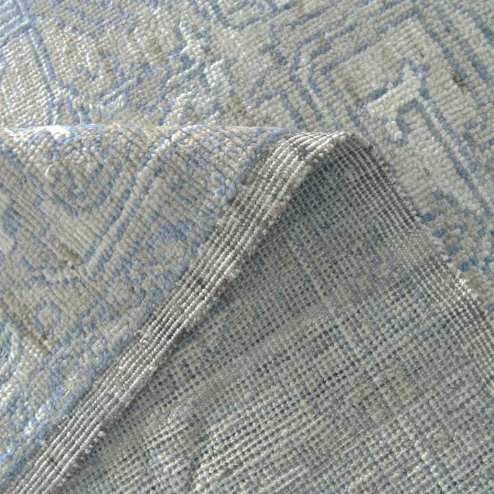 9' 1 x 11' 10 Hand Knotted Oushak Wool Rug