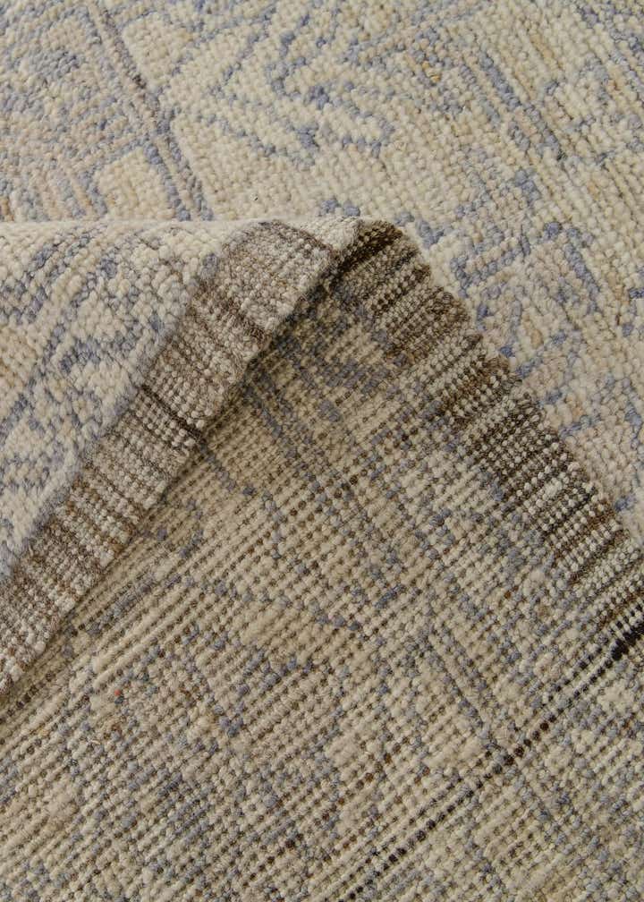 9' x 12' 4 Hand Knotted Oushak Wool Rug