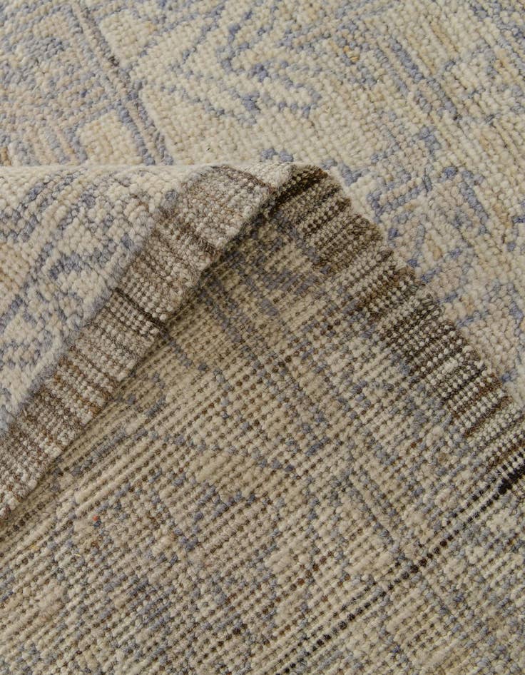 Detail image of 9' x 12' 4 Hand Knotted Oushak Wool Rug