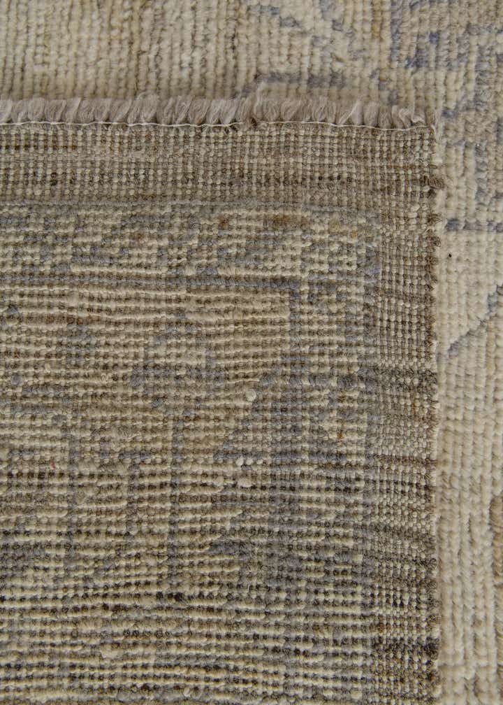 9' x 12' 4 Hand Knotted Oushak Wool Rug