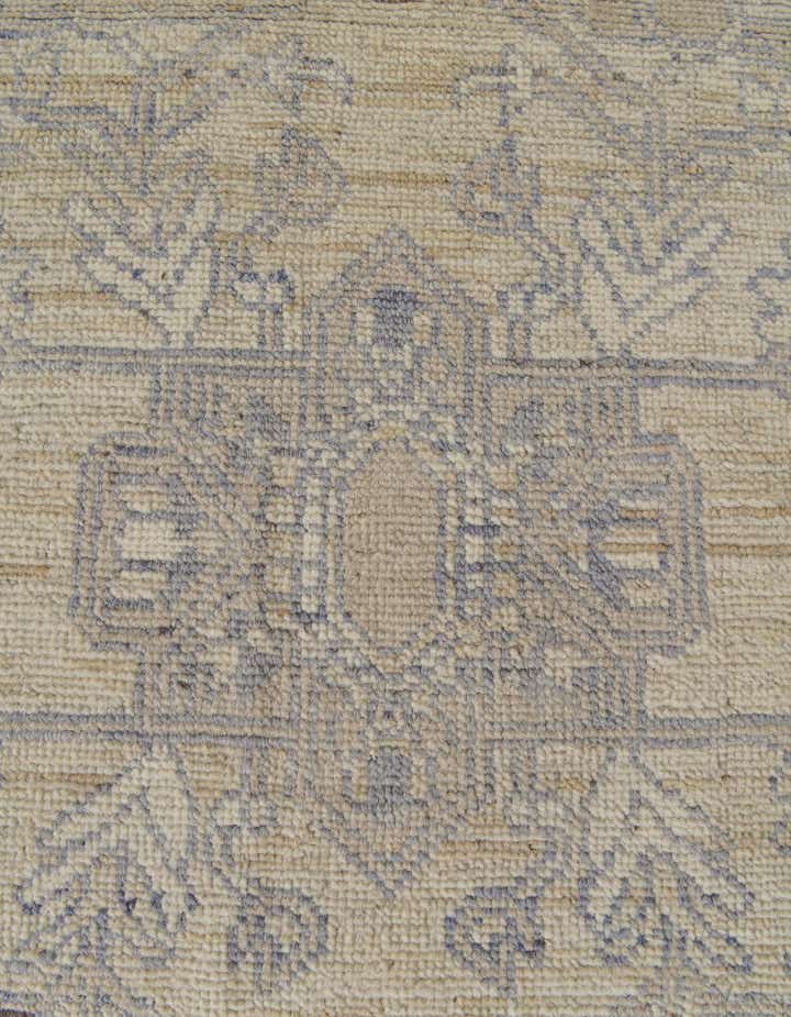9' x 12' 4 Hand Knotted Oushak Wool Rug