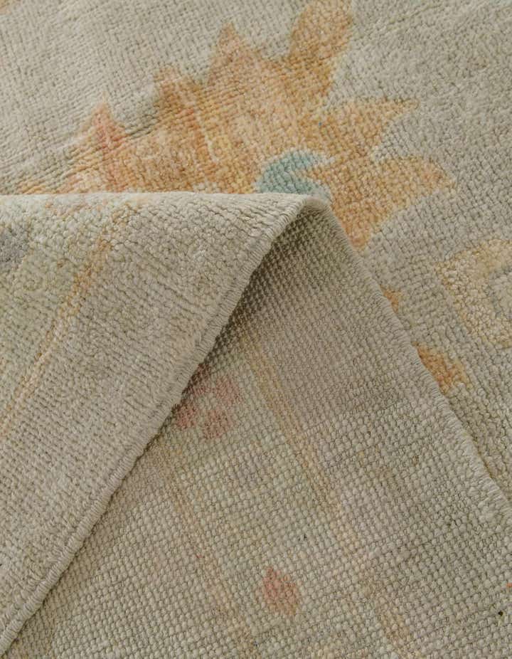12' 3 x 14' 4 Hand Knotted Oushak Wool Rug
