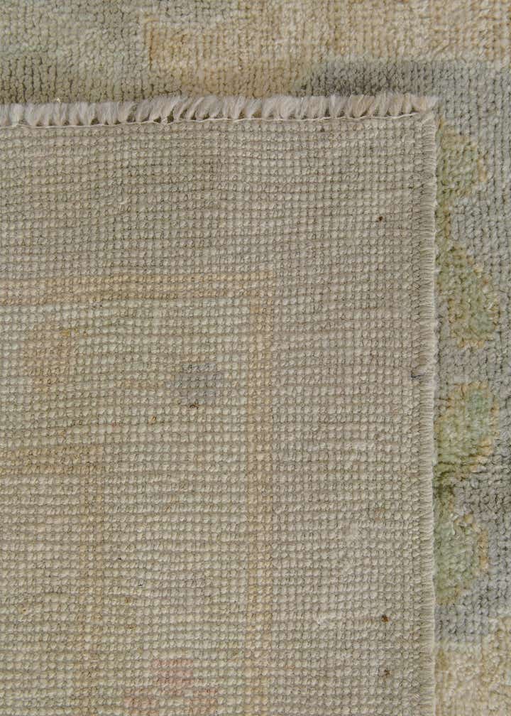 12' 3 x 14' 4 Hand Knotted Oushak Wool Rug