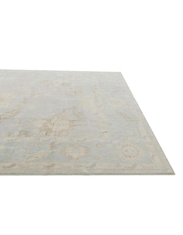 10' 5 x 13' 10 Hand Knotted Oushak Wool Rug