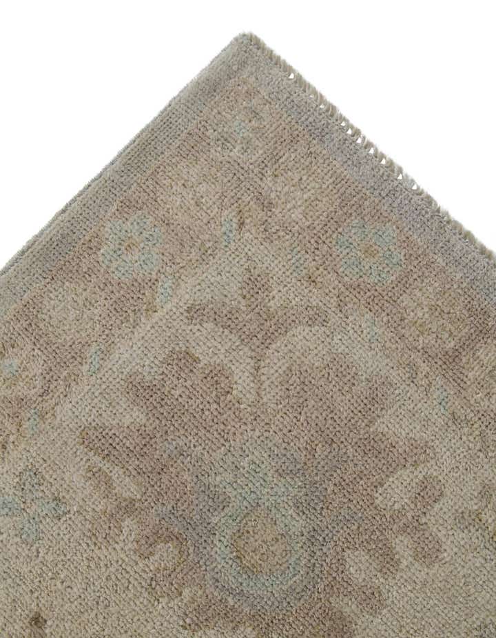 9' 10 x 13' 10 Hand Knotted Oushak Wool Rug