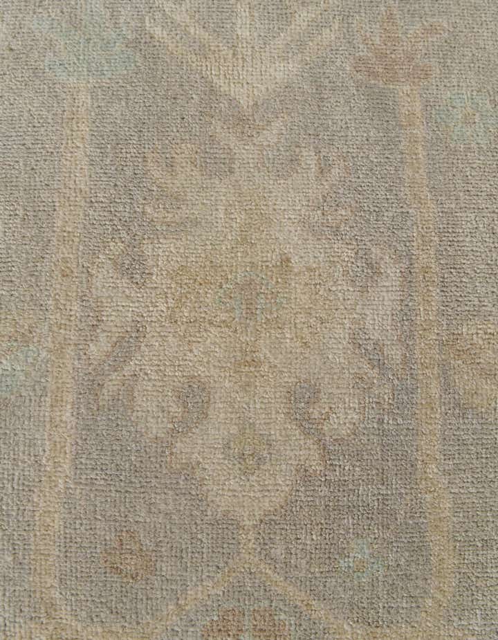 9' 10 x 13' 10 Hand Knotted Oushak Wool Rug