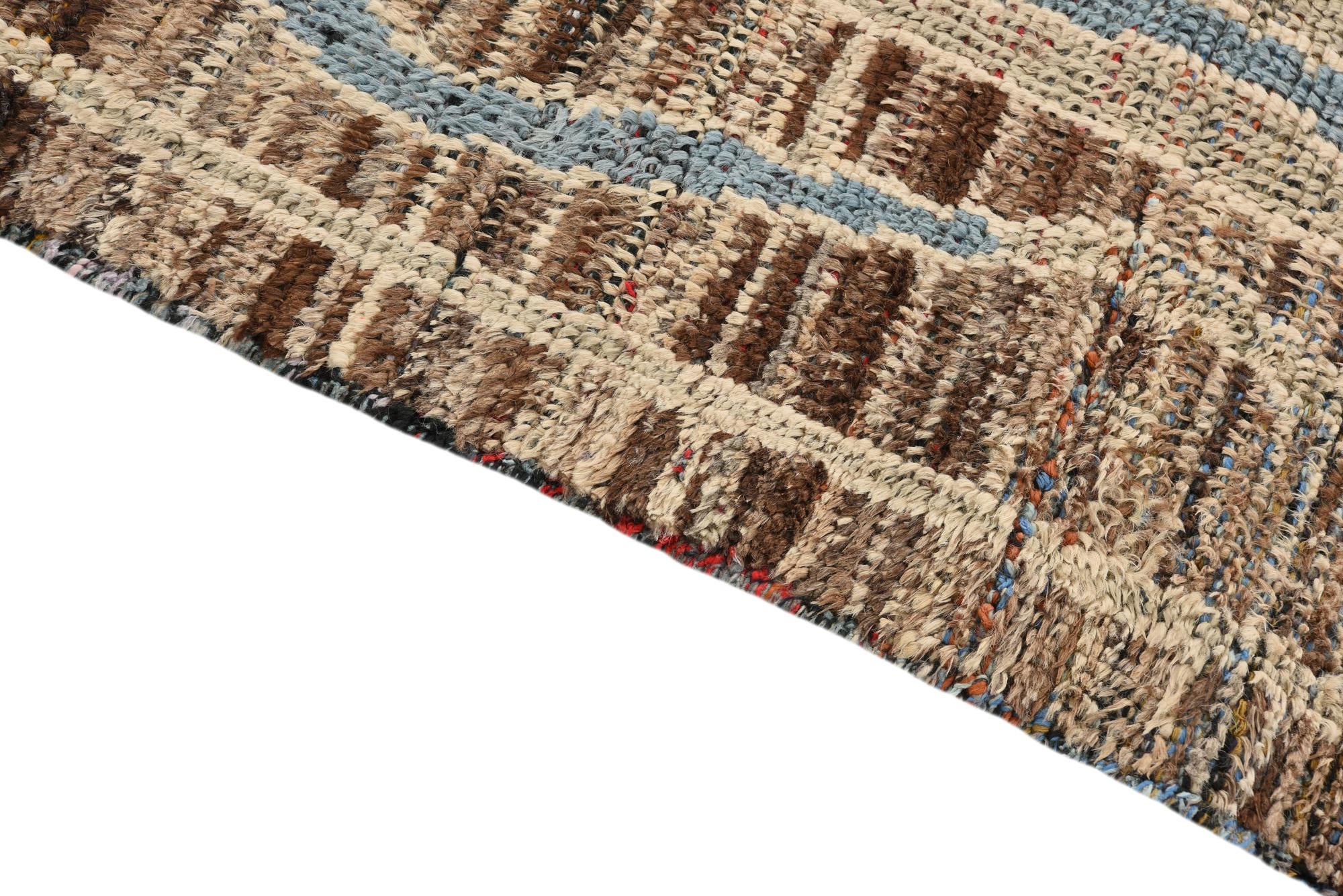 9' 2 x 10' 7 Hand Knotted Oushak Wool Rug