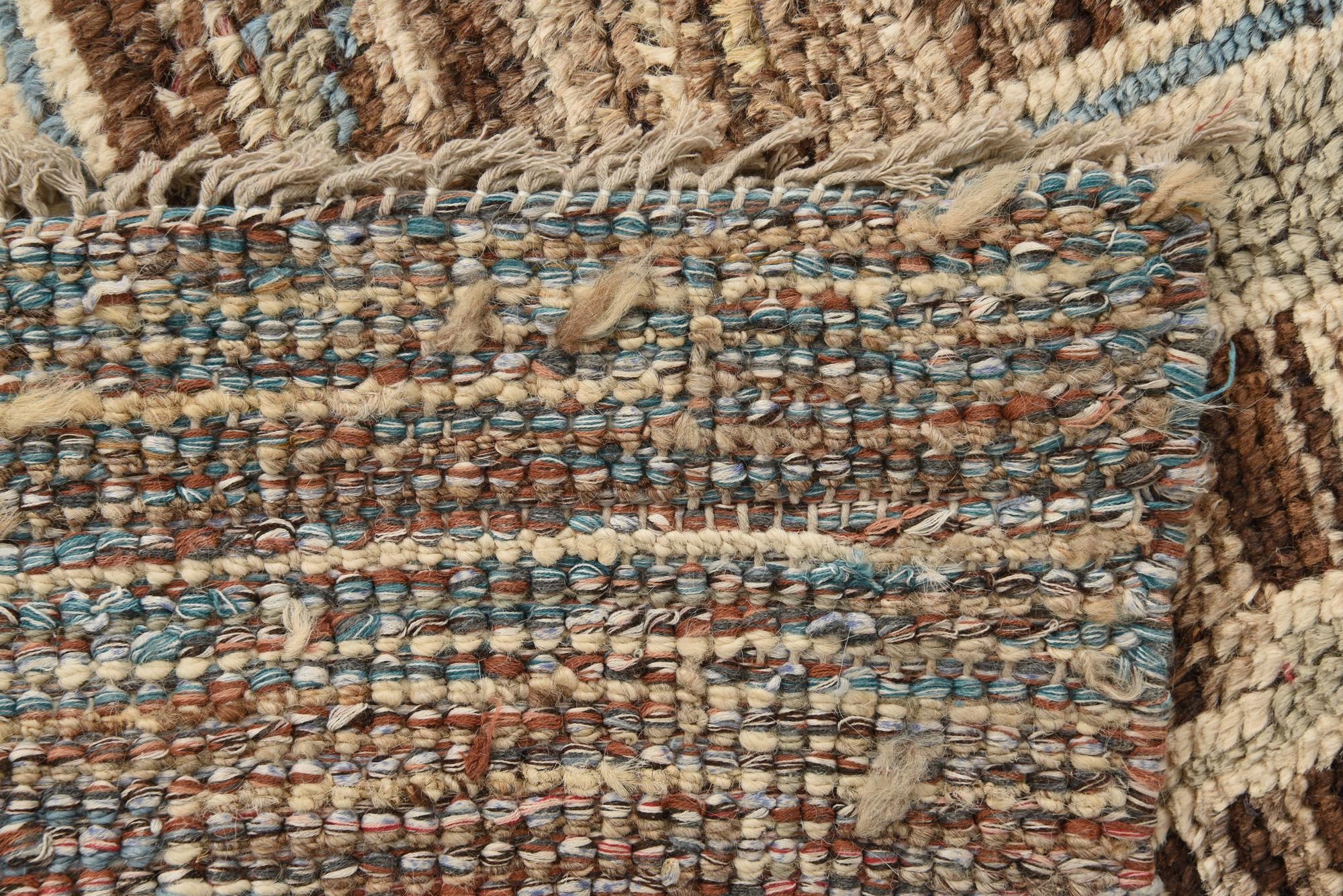 9' 2 x 10' 7 Hand Knotted Oushak Wool Rug