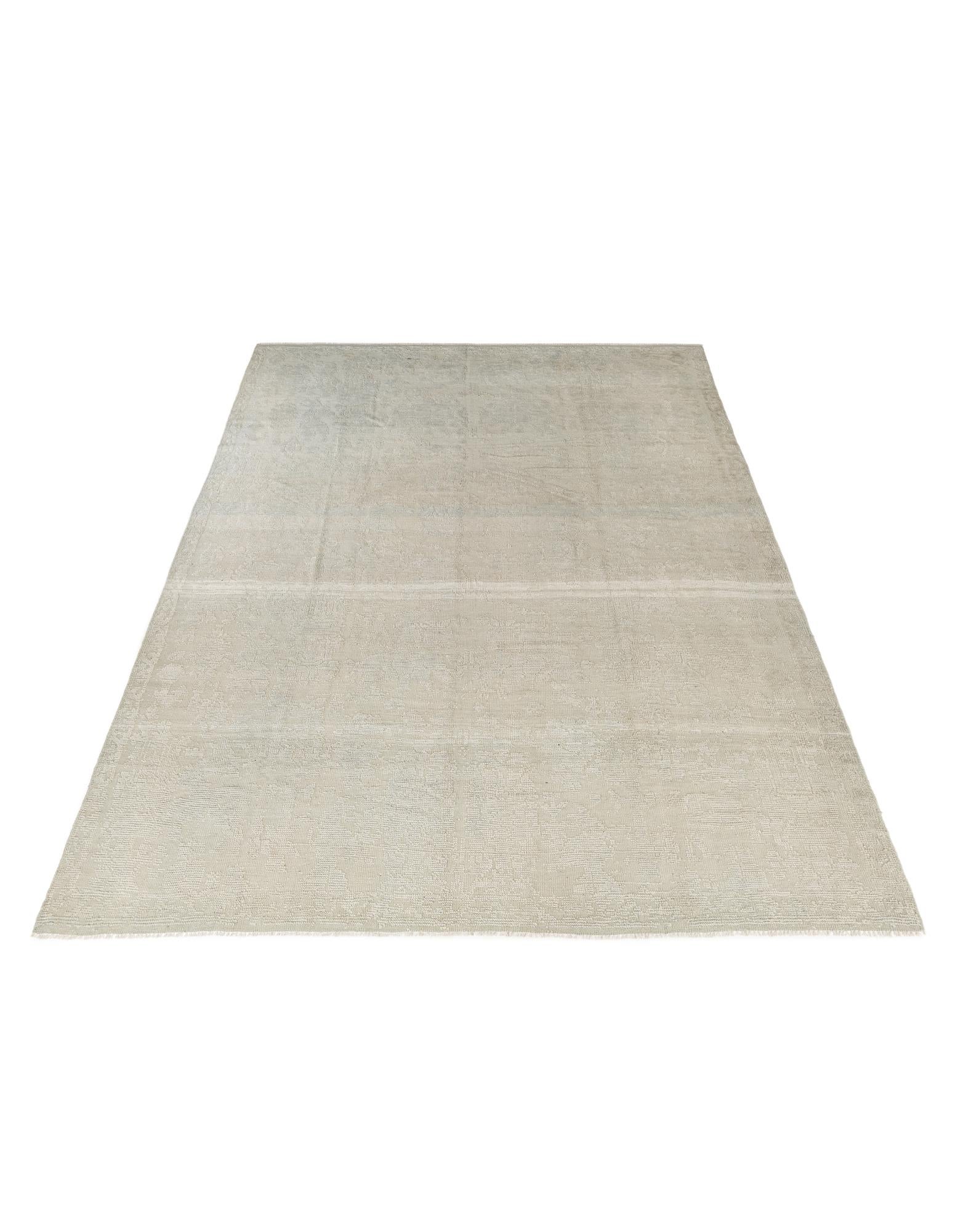 8' 10 x 12' 6 Hand Knotted Oushak Wool Rug