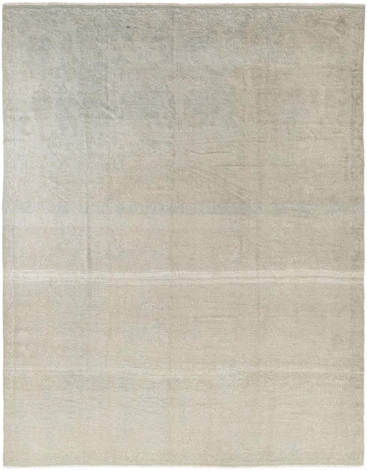 Detail image of 8' 10 x 12' 6 Hand Knotted Oushak Wool Rug