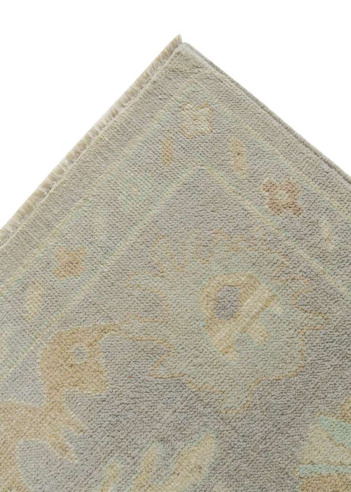 8' x 9' 11 Hand Knotted Oushak Wool Rug