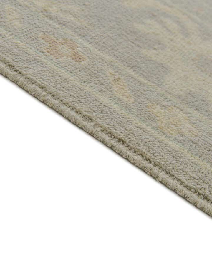 8' x 9' 11 Hand Knotted Oushak Wool Rug