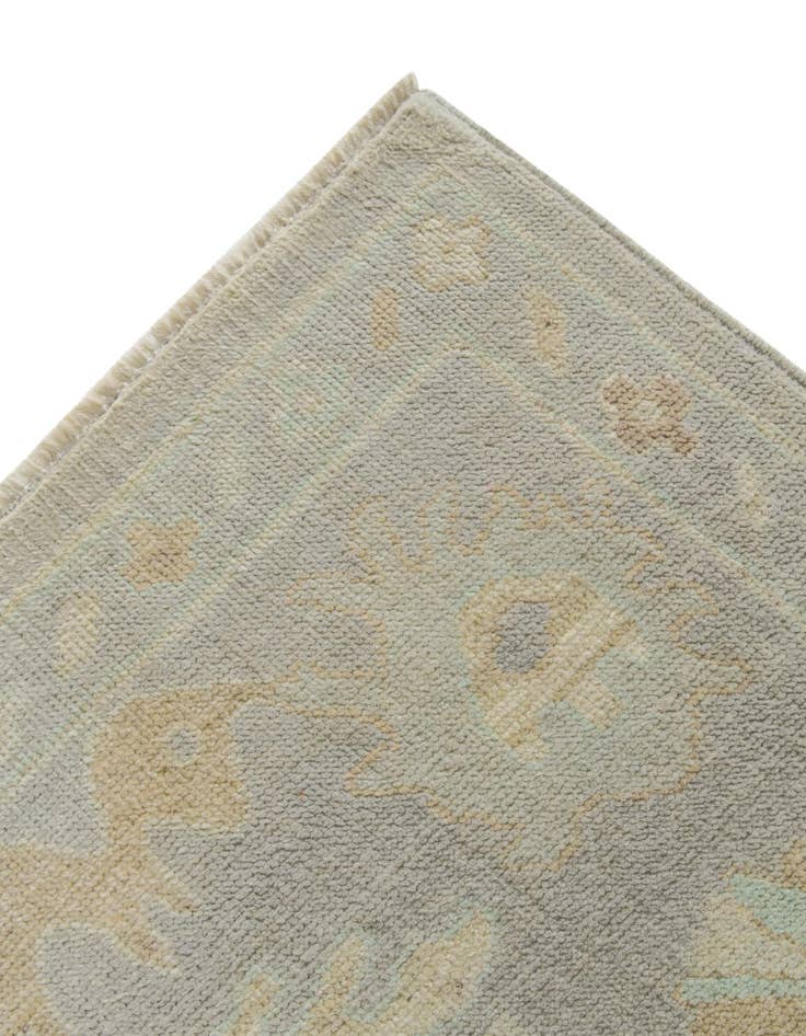 Detail image of 8' x 9' 11 Hand Knotted Oushak Wool Rug