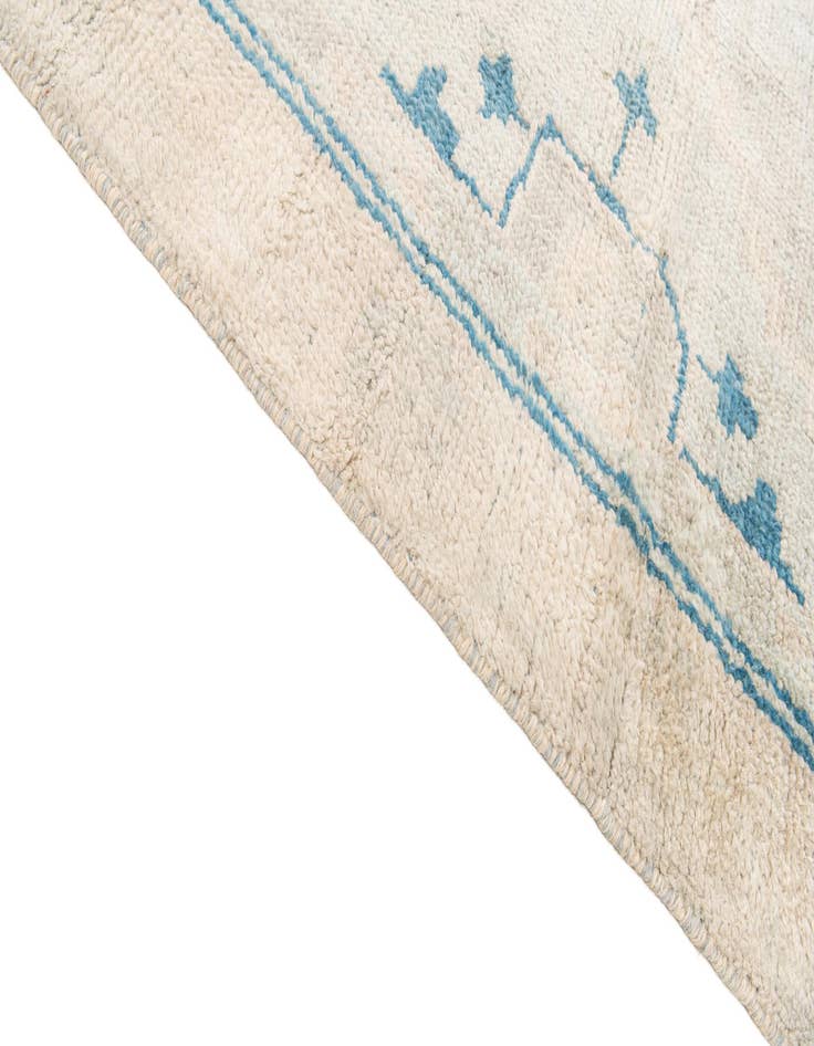 Detail image of 7' 9 x 10' 3 Hand Knotted Oushak Wool Rug