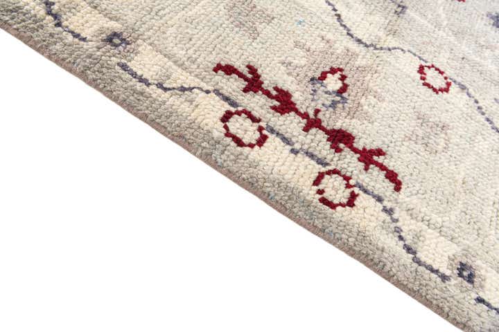 7' 10 x 10' 3 Hand Knotted Oushak Wool Rug