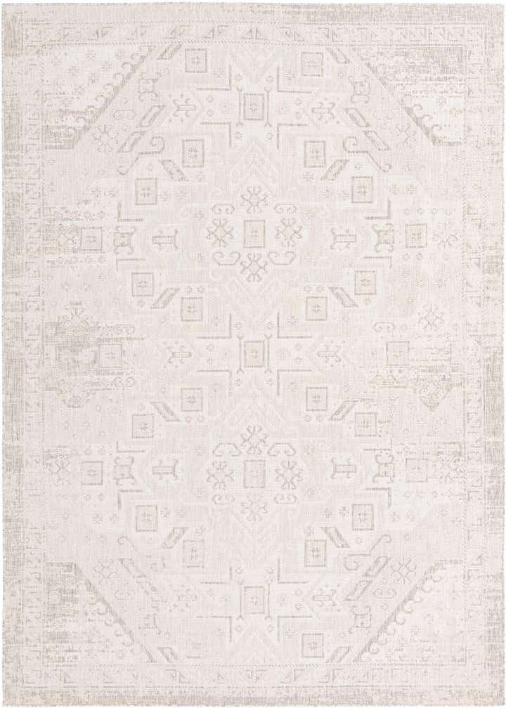 9' x 12' Easy-Clean Aztec Indoor / Outdoor Rug
