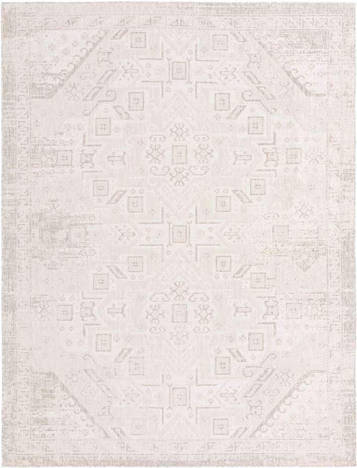 9' x 12' Easy-Clean Aztec Indoor / Outdoor Rug