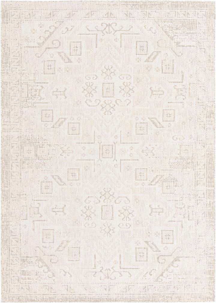 7' x 10' Easy-Clean Aztec Indoor / Outdoor Rug