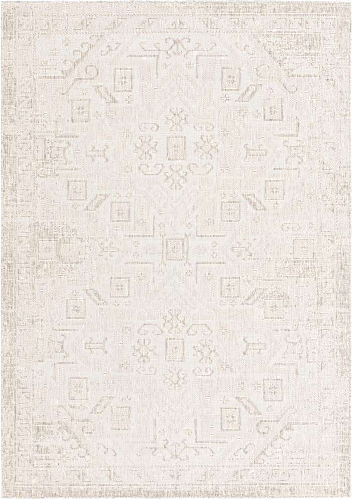 7' x 10' Easy-Clean Aztec Indoor / Outdoor Rug