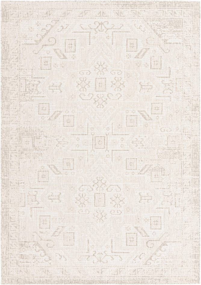 Detail image of 7' x 10' Easy-Clean Aztec Indoor / Outdoor Rug