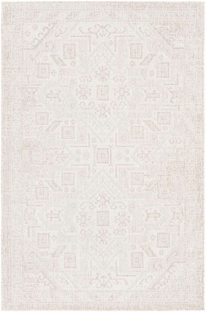 5' 3 x 8' Easy-Clean Aztec Indoor / Outdoor Rug
