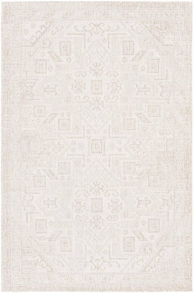 Detail image of 5' 3 x 8' Easy-Clean Aztec Indoor / Outdoor Rug