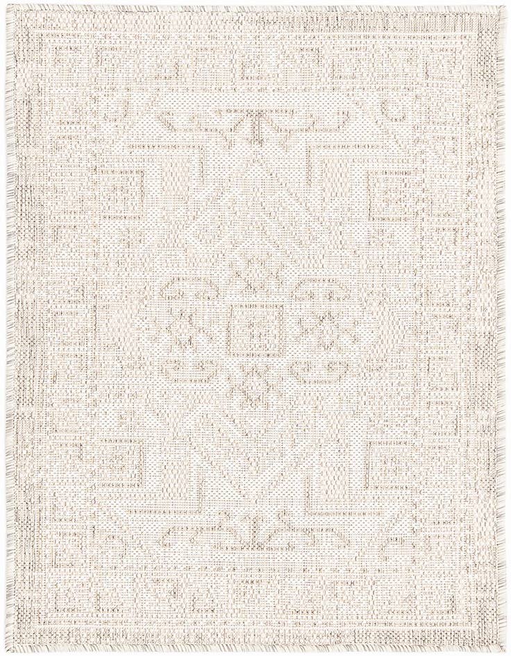 Detail image of 2' x 3' Easy-Clean Aztec Indoor / Outdoor Rug